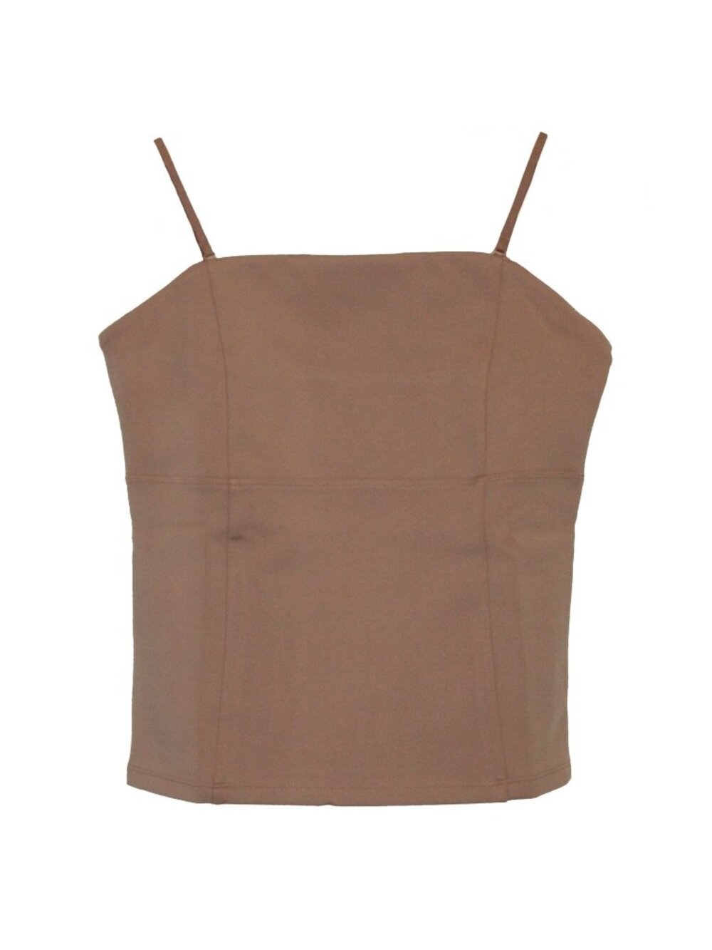 Girlfriend Collective Cami Tank Top Tan Spaghetti Strap 6XL #3102 NWT
